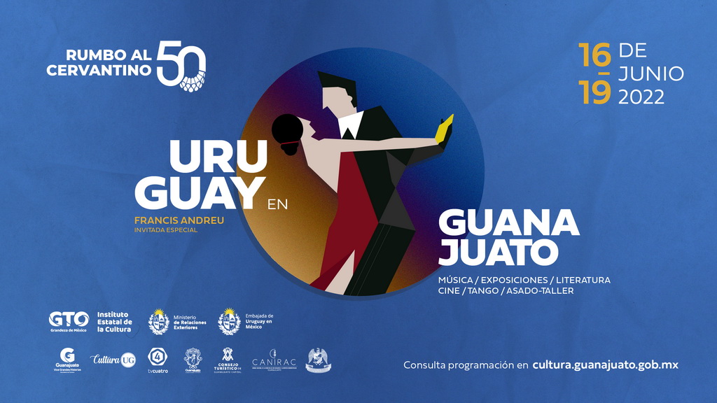 Rumbo al Cervantino 50 Uruguay en Guanajuato